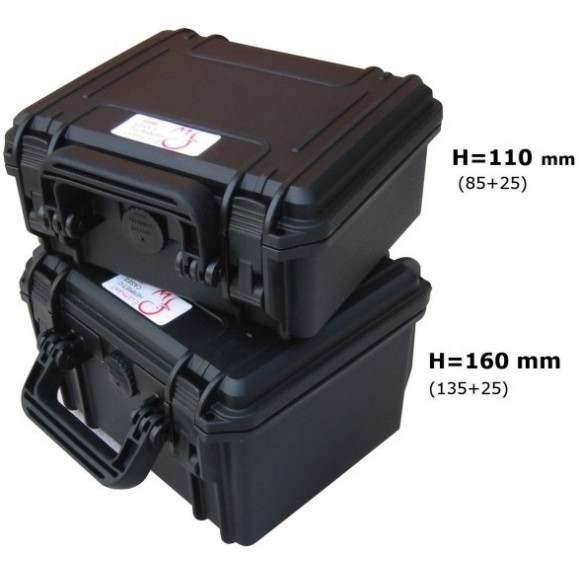 Geoptik Mallette de transport en plastique Elephant small