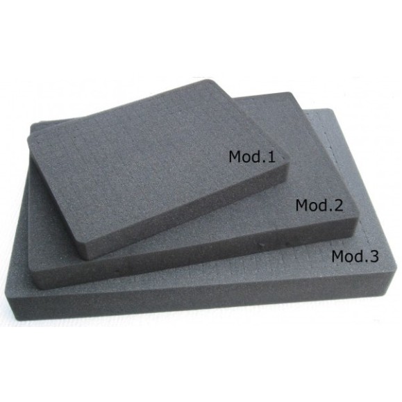 Geoptik Mousse découpée pour petite valise étanche