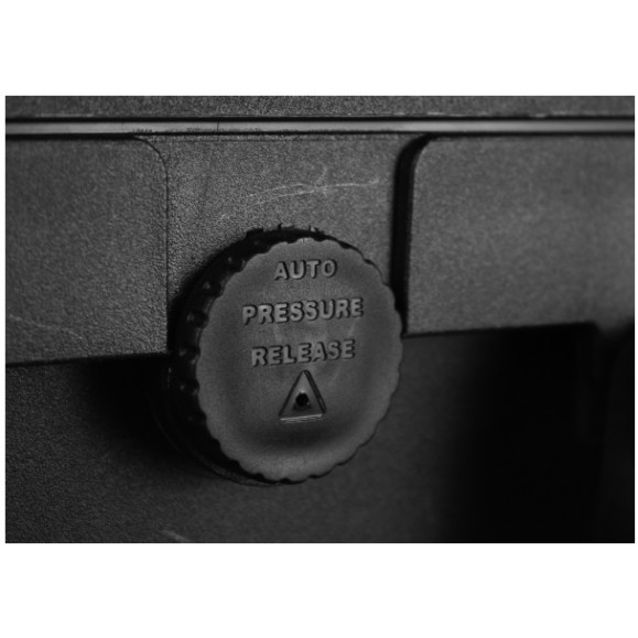 Geoptik Valise de transport en plastique Elephant à roulettes de taille moyenne