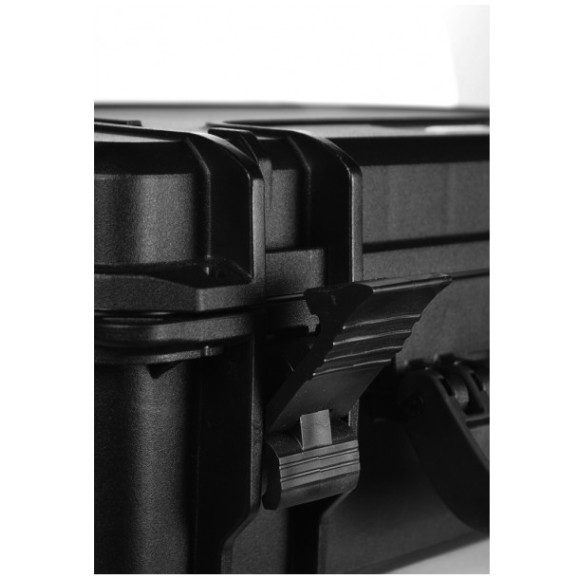 Geoptik Valise de transport en plastique Elephant à roulettes de taille moyenne