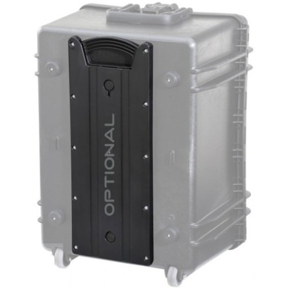 Geoptik Mallette de transport en plastique Elephant avec grandes roues