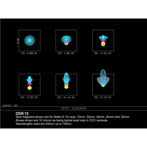 Tubo óptico Dall-Kirkham ODK12