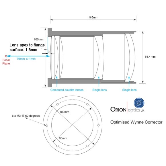 Tubo astrógrafo AG10