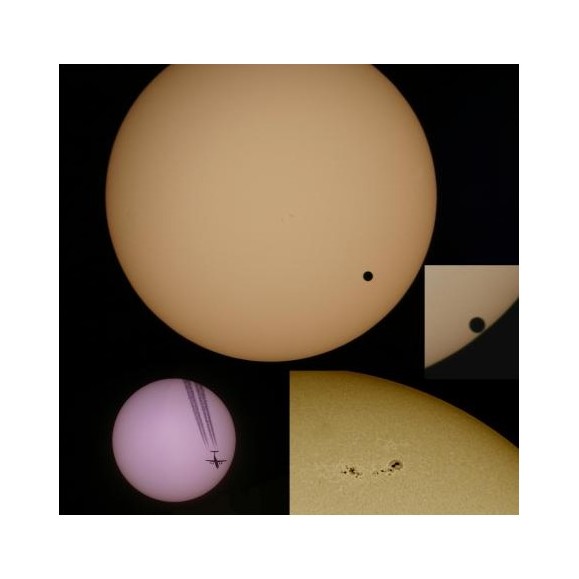 Bresser Télescope Solarix 76/350 avec filtre solaire