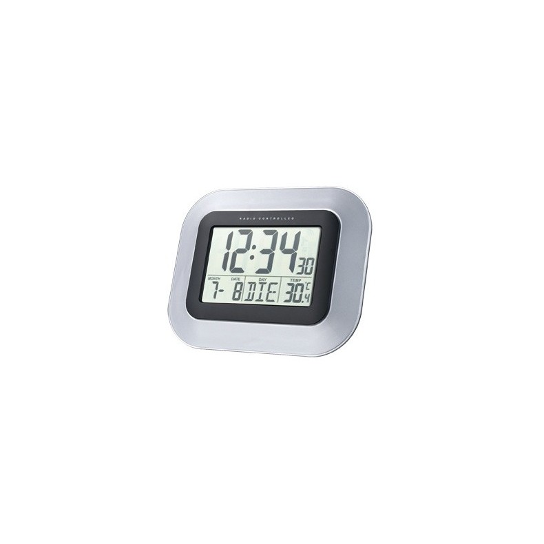 Horloge murale météo Jumbo LCD