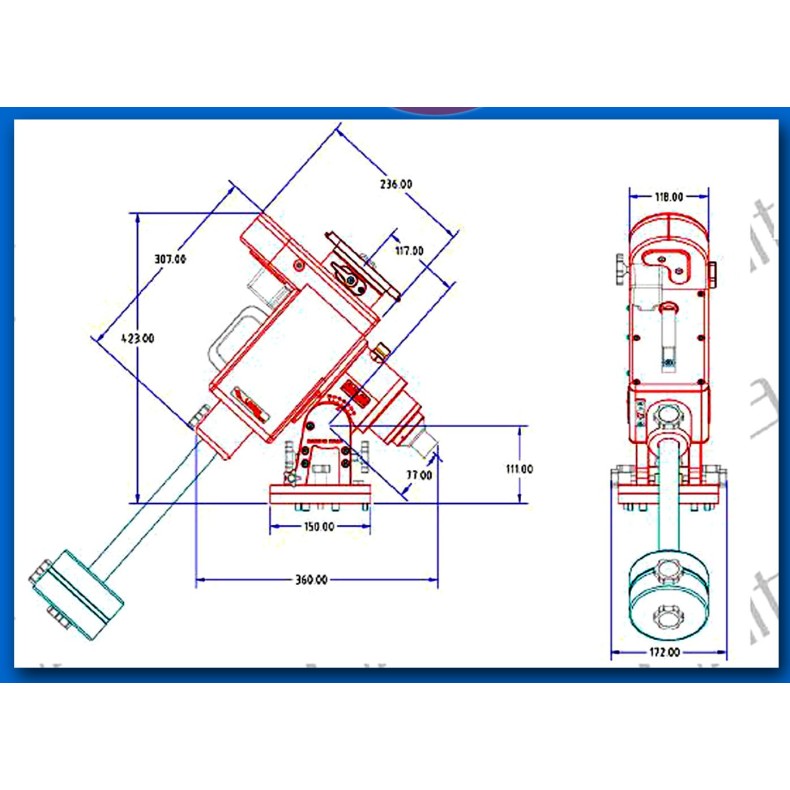 Monture équatoriale allemande AVALON...