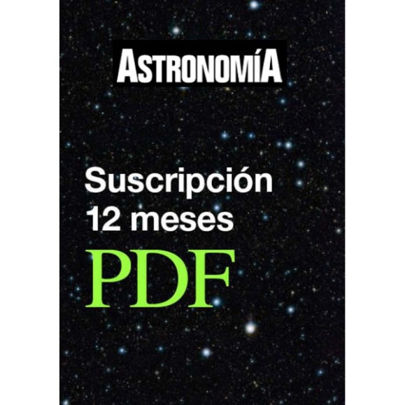 Abonnement au magazine ASTRONOMÍA 12 mois au format PDF