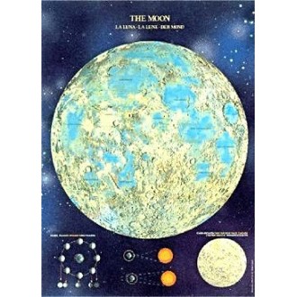 Poster La lune brille dans...