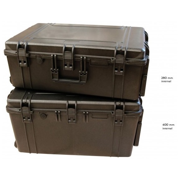 Geoptik Mallette de transport en plastique Elephant Giant Medium