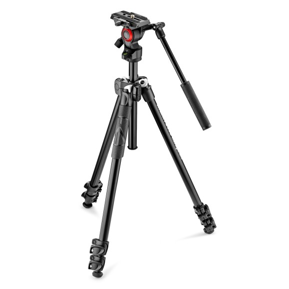 Kit trépied 290 Light avec tête vidéo 2 voies Aluminium