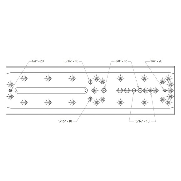 Losmandy SkyWatcher Type de queue d'aronde universel 33,5cm