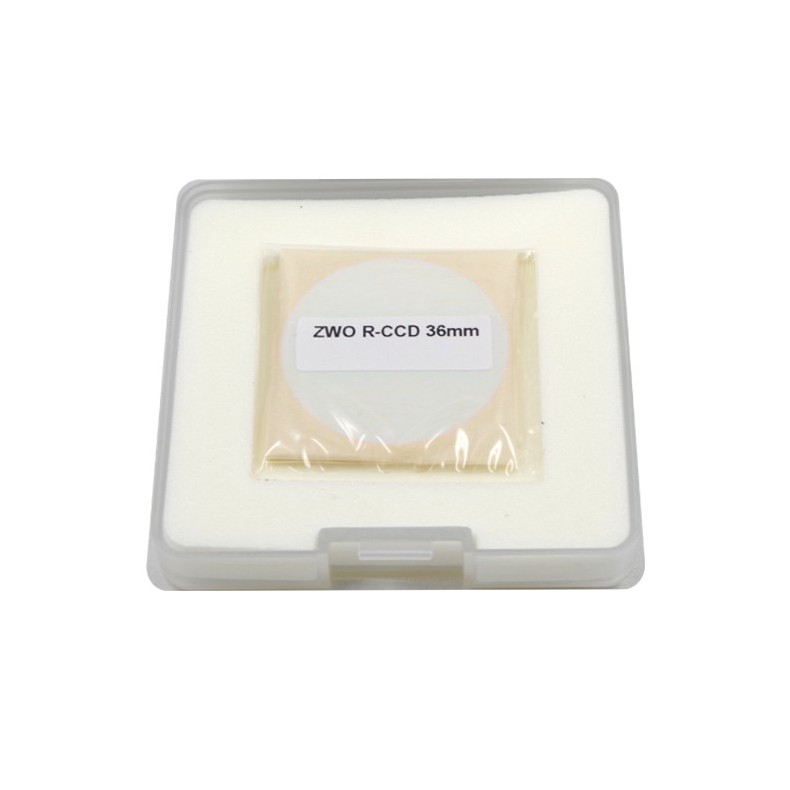 ZWO Jeu de filtres LRGB 36mm non monté ZWO Jeu de filtres LRGB 36mm non monté