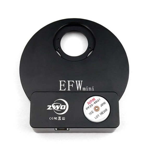 ZWO Roue filtrante EFW-Mini 5x31.75 ou 5x31mm