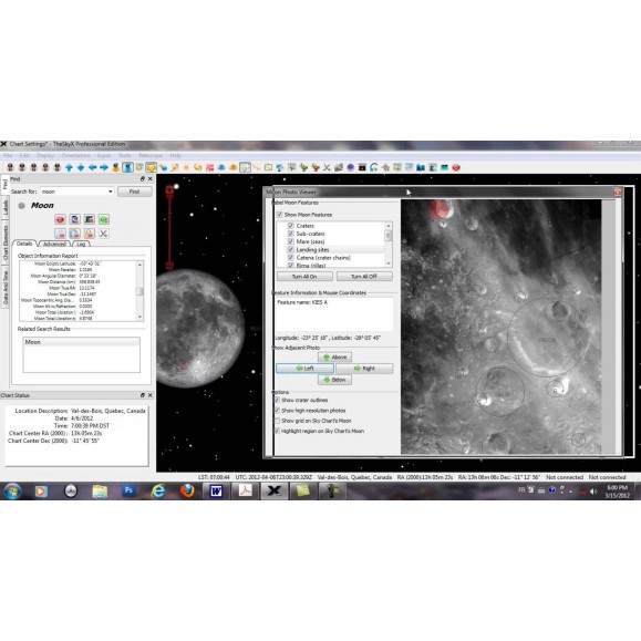 Le programme professionnel SkyX Software Bisque