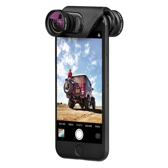 Olloclip Kit d'objectif Core pour iPhone 7 et 7 Plus noir