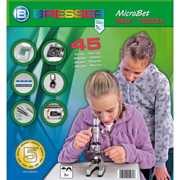 Bresser Kit microscope Biotar DLX avec mallette 8851000