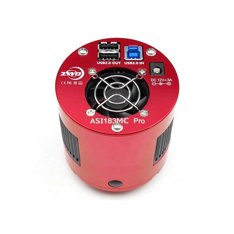 ZWO Caméra CMOS refroidie ASI 183MC... ZWO Caméra CMOS refroidie ASI 183MC...