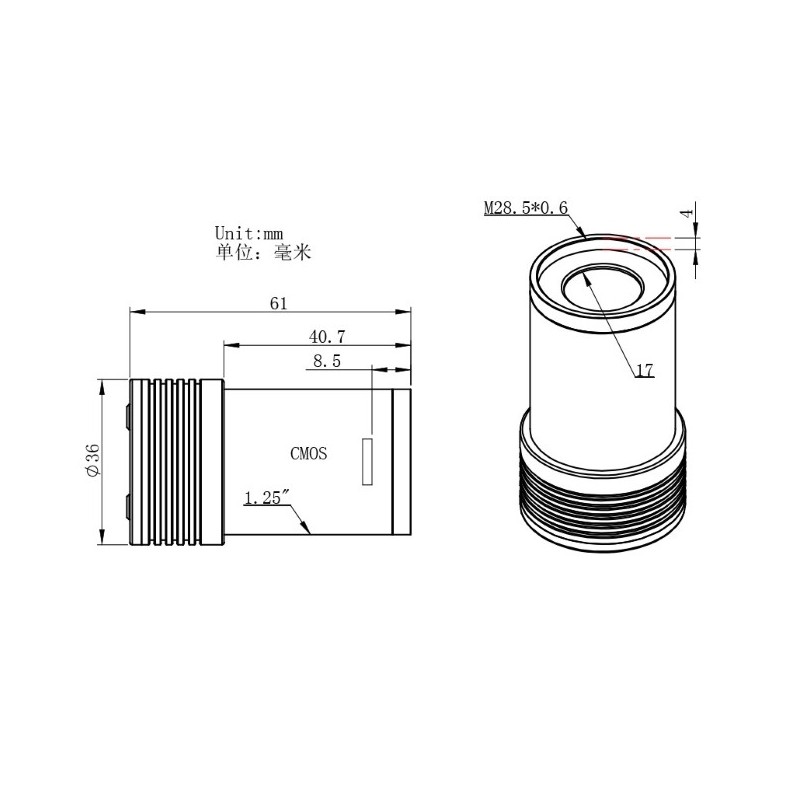 ZWO Caméra CMOS ASI 174 Mini ZWO Caméra CMOS ASI 174 Mini