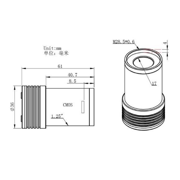 ZWO Caméra CMOS ASI 174 Mini