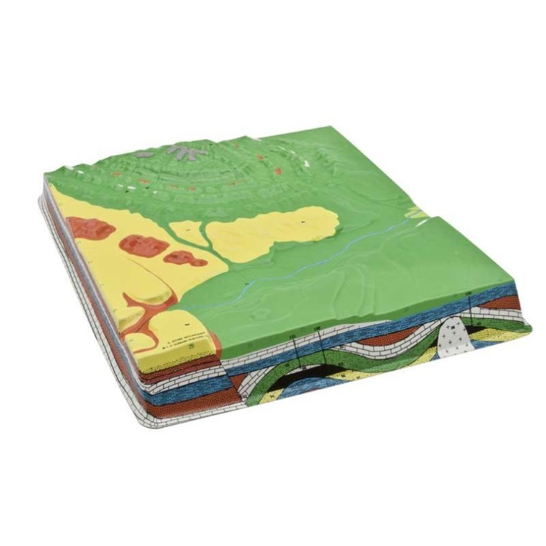 Ensemble de 4 modèles géologiques 2... Ensemble de 4 modèles géologiques 2...