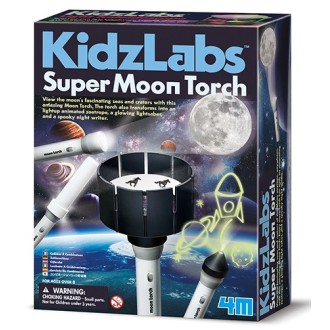 Kidz Labs Super Moon Torch 4M