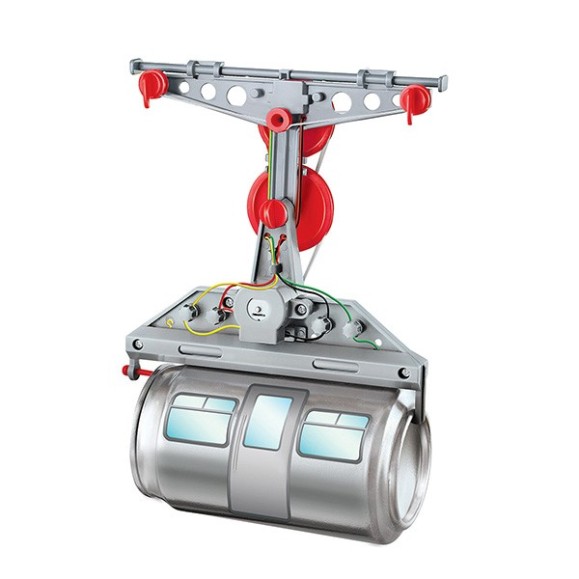 Téléphérique en fer-blanc 4M