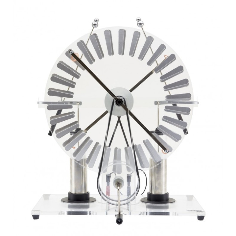 Machine électrostatique Wimshurst... Machine électrostatique Wimshurst...
