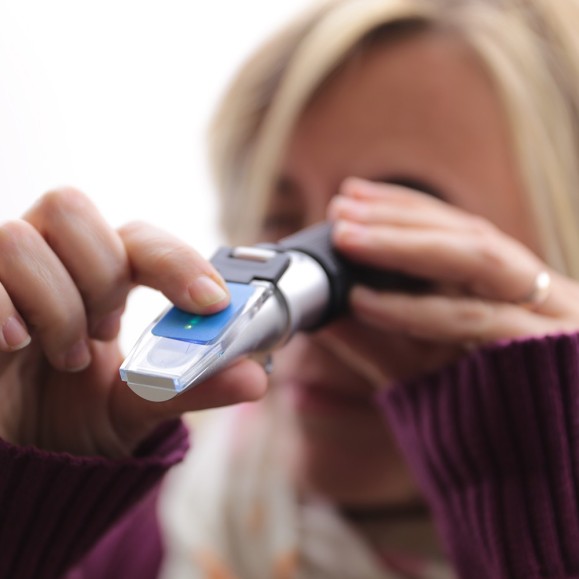 OPTIKA Réfractomètre à main HR-120 0-32% Brix