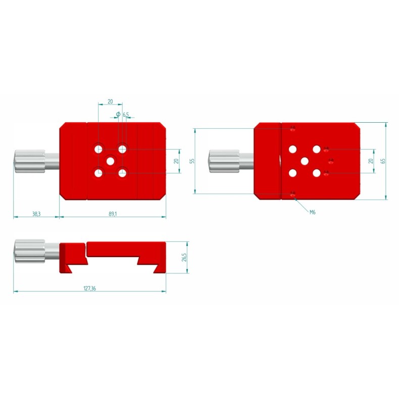 PrimaLuceLab Vixen Support à queue... PrimaLuceLab Vixen Support à queue...