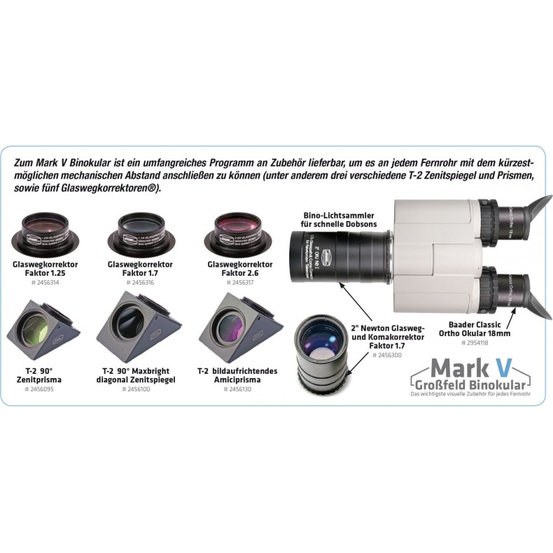 Tête binoculaire Baader Mark-V 2456410