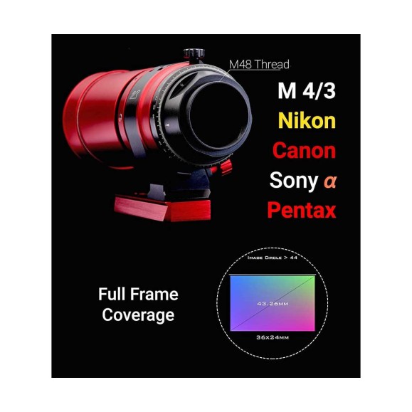 William Optics RedCat 51 Flatfield APO 51/250 mm télescope