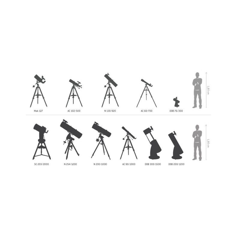 Télescope réfracteur SkyWatcher 90/900