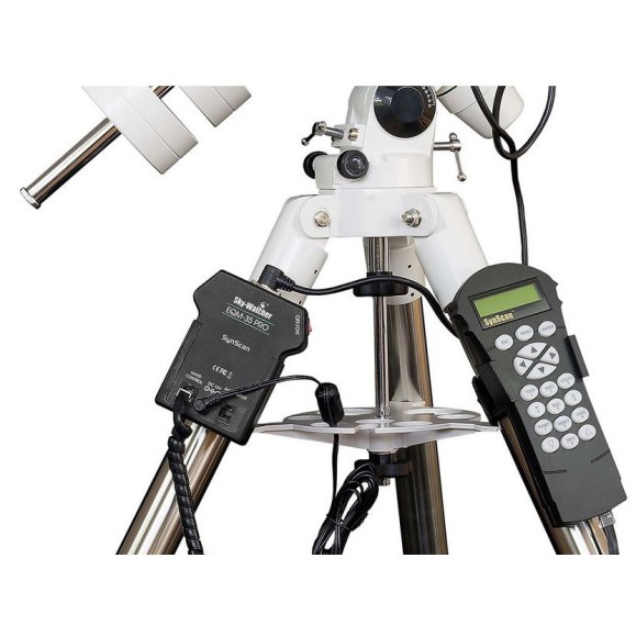 Skywatcher Télescope réfracteur Black Diamond 72ED avec monture EQM-35 PRO Goto