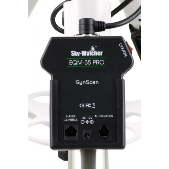 Skywatcher Télescope réfracteur Black Diamond 80ED avec monture EQM-35 PRO Goto