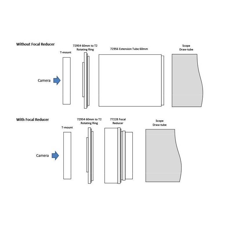 Vixen Anneau de 60 mm avec adaptateur... Vixen Anneau de 60 mm avec adaptateur...
