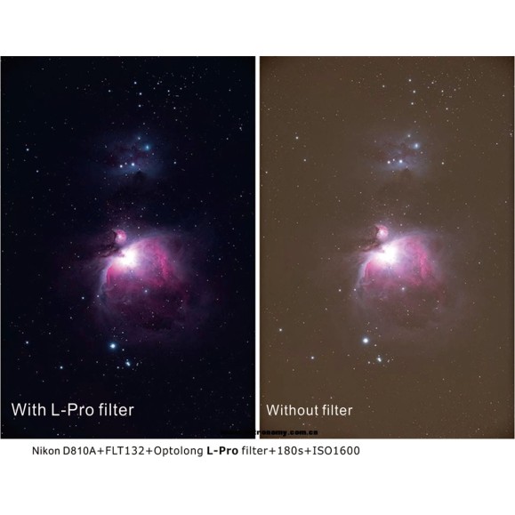 Optolong Filtre L-Pro anti-pollution lumineuse à large bande NK-FF