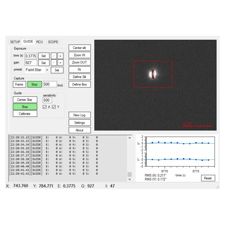SpecTrack, logiciel d'autoguidage... SpecTrack, logiciel d'autoguidage...