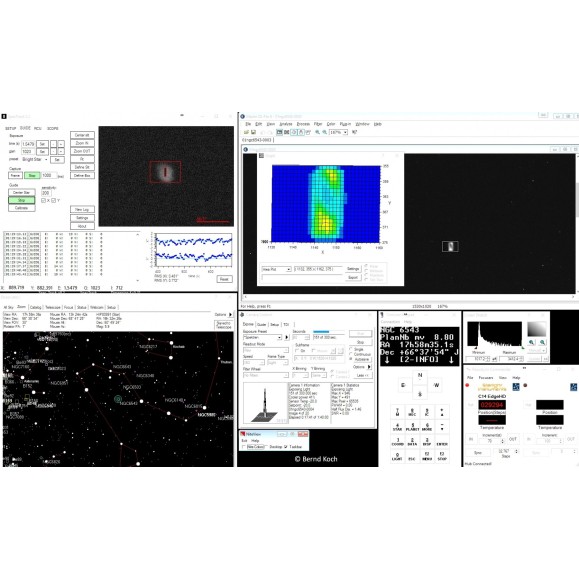 SpecTrack, logiciel d'autoguidage pour la spectroscopie
