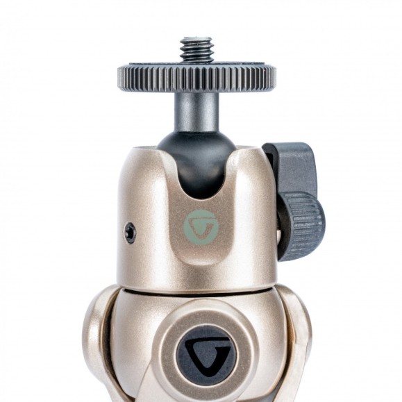 Vanguard Mini trépied pour appareil photo et téléphone portable VESTA MINI TRIPOD CHAMPAGNE