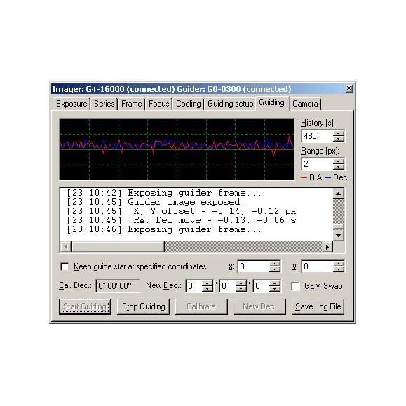 CAMÉRA CCD MORAVIAN G1-0800 AVEC CAPTEUR SONY ICX204 VERS CCD MONO