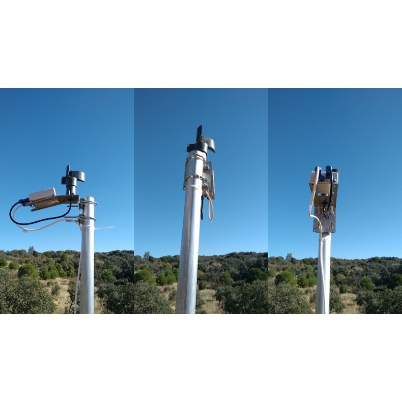 Support d'anémomètre AAG et Lunático