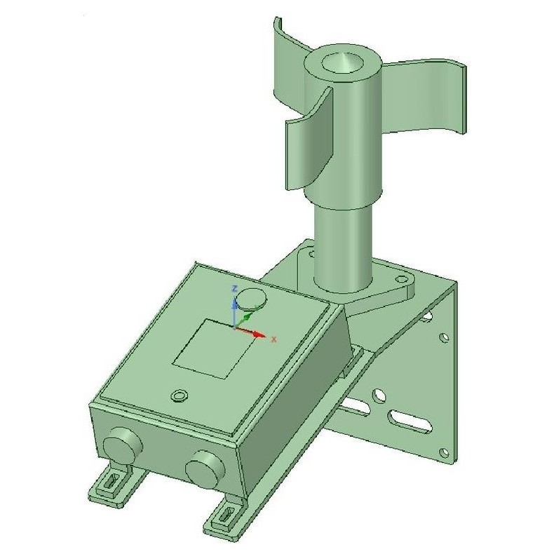 Support d'anémomètre AAG et Lunático