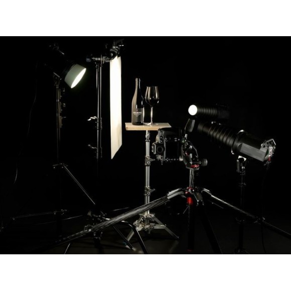 Manfrotto Trépied en fibre de carbone/magnésium 055CXPRO3 Trépied à 3 sections