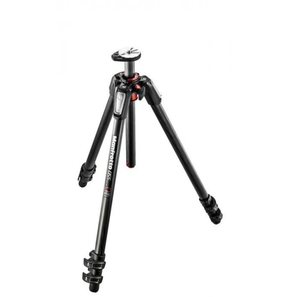 Manfrotto Trépied en fibre de carbone/magnésium 055CXPRO3 Trépied à 3 sections
