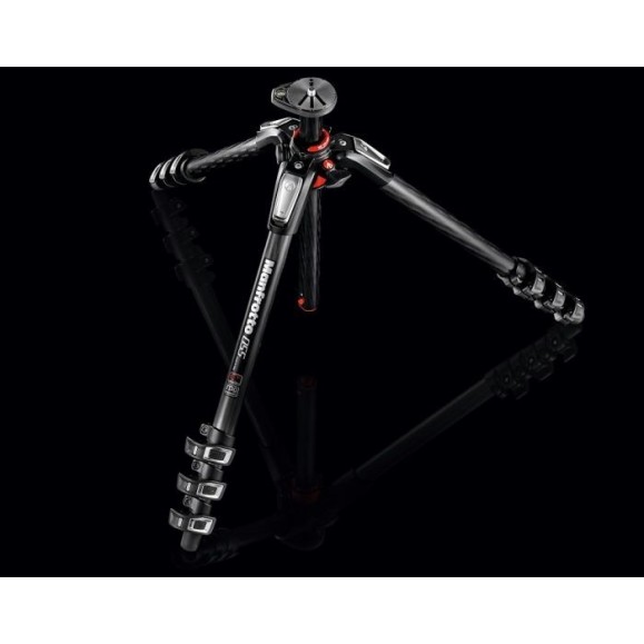 Manfrotto Trépied en fibre de carbone/magnésium 055CXPRO4 Trépied à 4 sections