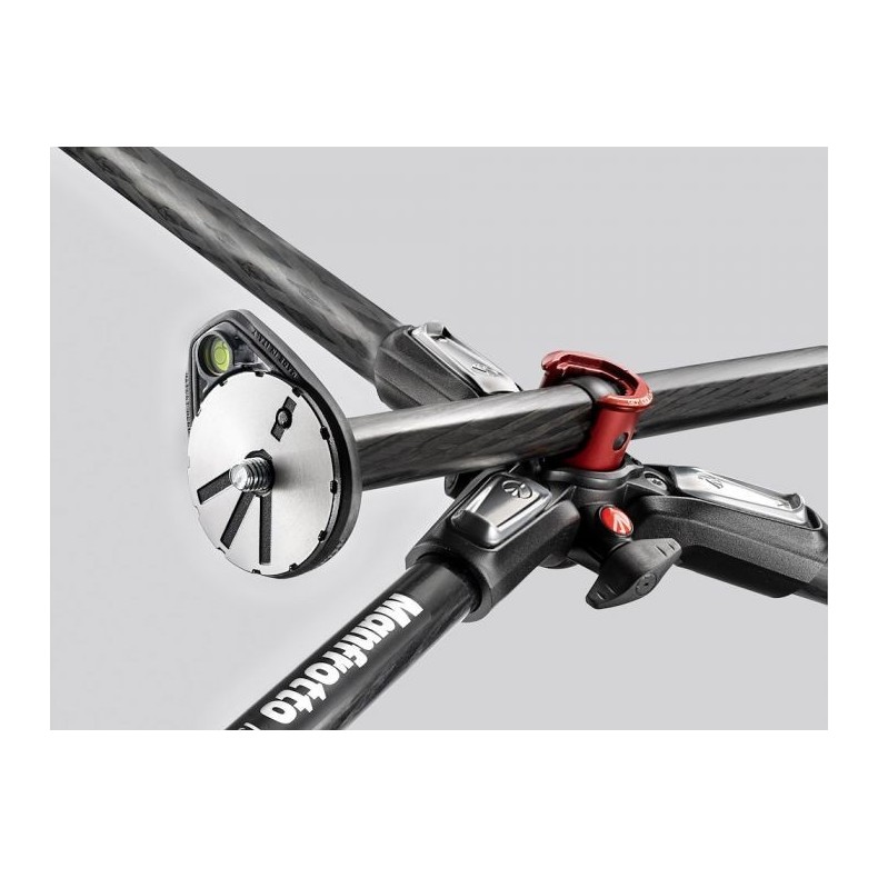 Manfrotto Trépied en fibre de... Manfrotto Trépied en fibre de...
