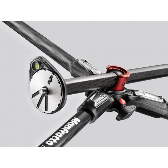 Manfrotto Trépied en fibre de carbone/magnésium 190CXPRO4 Trépied à 4 sections