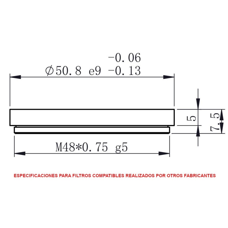 ZWO 5x50.8mm Roue filtrante EFW 5... ZWO 5x50.8mm Roue filtrante EFW 5...