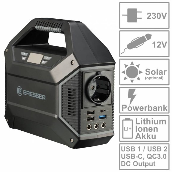 BRESSER 100 WATTS ALIMENTATION PORTABLE