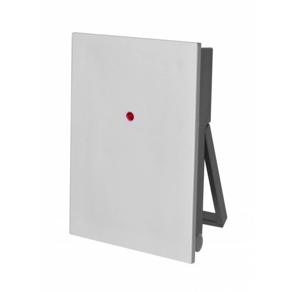 BRESSER MyTime Jumbo LCD Wall Weather Clock blanc